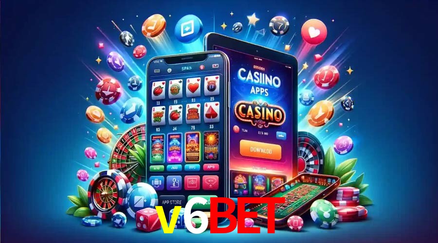APP oficial da v6bet para mobile
